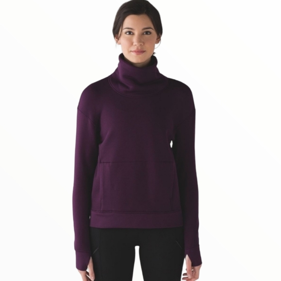 lululemon athletica Sweaters - Lululemon Athletica Women's Kick The Cold Funnel Neck Sweater